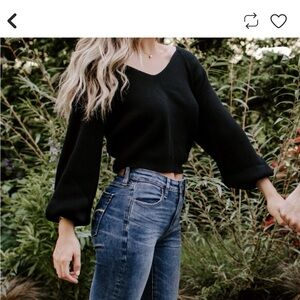 Abercrombie & Fitch Black Women's Sweater